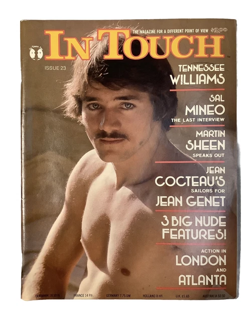 VINTAGE IN TOUCH Magazine 1976 Issue No. 23 Gay Culture Lifestyle ...