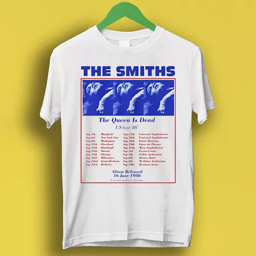 The Smiths Us Tour 86 Queen Is Dead Punk Rock Vintage Gift Tee T Shirt 7057