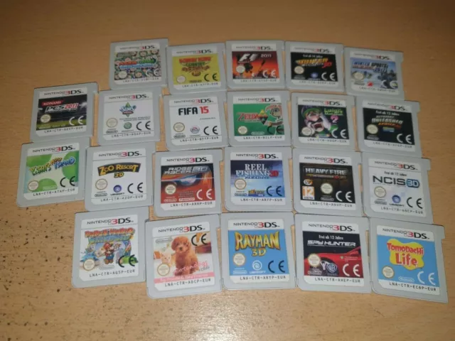 Over 40x Nintendo 3DS Games, From £2.89 Each With Free Postage, Trusted Shop