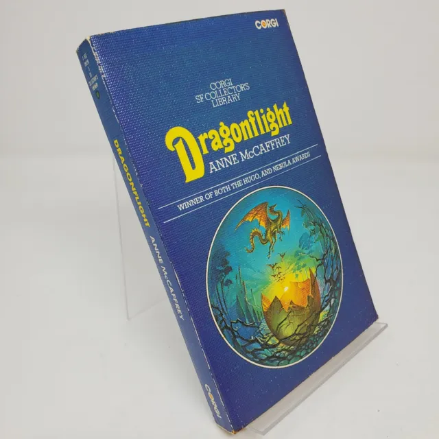 Dragonflight by Anne McCaffrey - Signed Copy - 1973 - Corgi Books - UK Printing