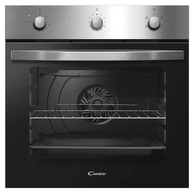 Candy FIDCX502 Four Électrique 60 CM 65 L Multifonctions Noir/Inox Classe A