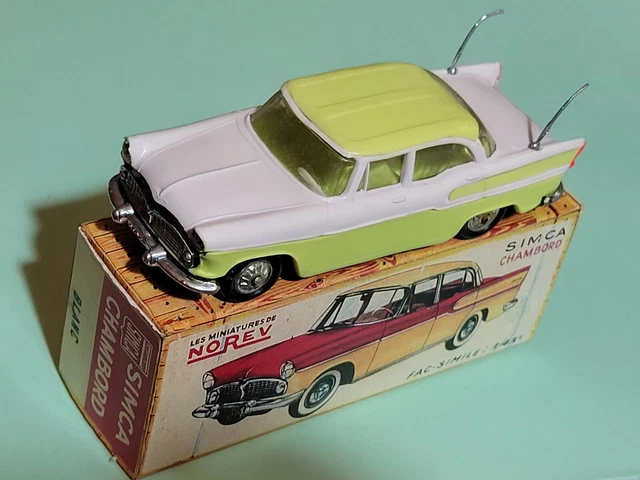 Norev 1/43 réf 91 Simca présidentielle 1958 TBE sous blister