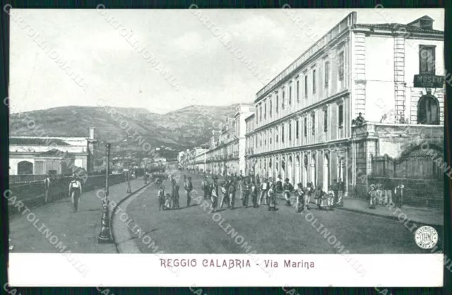 Reggio Calabria Città Via Marina Alterocca 5872 cartolina RT0550