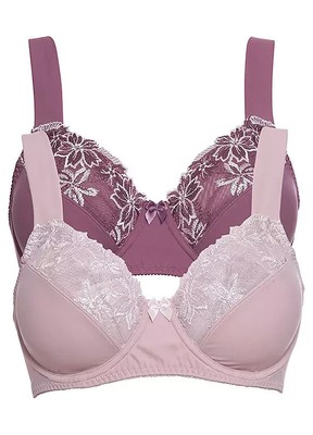 Bonprix Donna Abbigliamento Intimo Reggiseni Con ferretto Rosso Reggiseno minimizer con ferretto e materiale riciclato 
