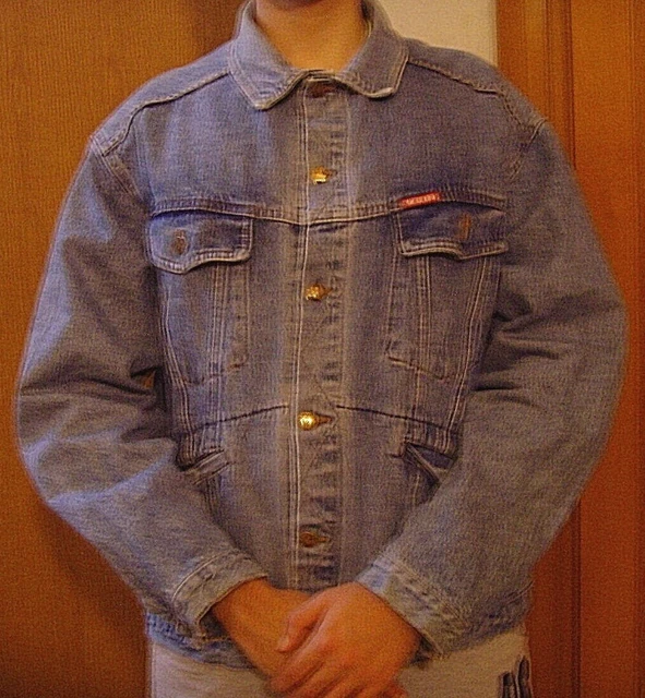 Giubbotto jeans on sale anni 80