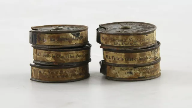 6x 9,5mm Film Cine Camera Pathéx Baby Pathex Pathe Films - Ensemble 13