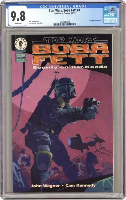 Star Wars Boba Fett Bounty Sur Bar-Kooda #1 Cgc 9.8 1995 3853949011