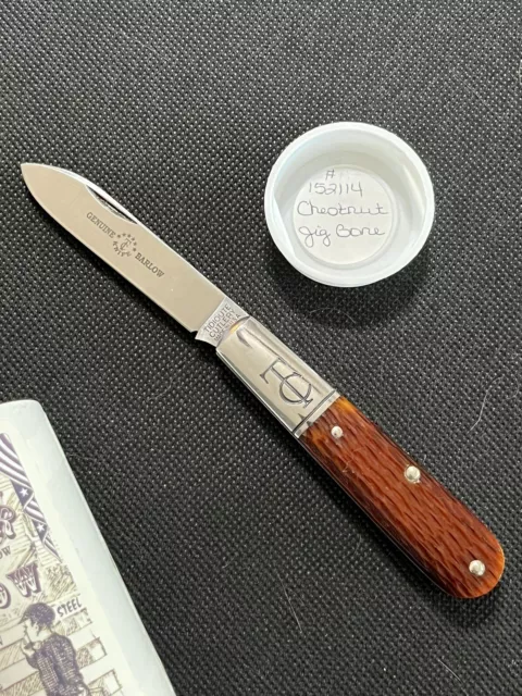 Great Eastern Cutlery GEC Tidioute TC Barlow #152114 Chestnut Jig Bone