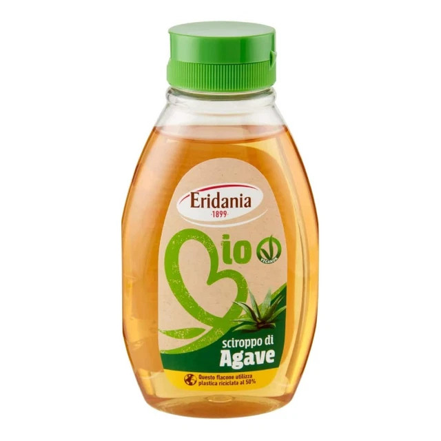Sciroppo di Agave Eridania Bio Bottiglia da 350 g Sciroppo per Dolci