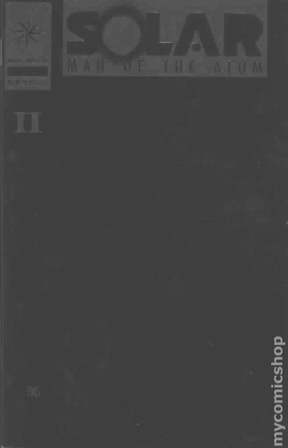 Solar Man of the Atom #10B 2nd Printing VG 1992 Stock Image Low Grade
