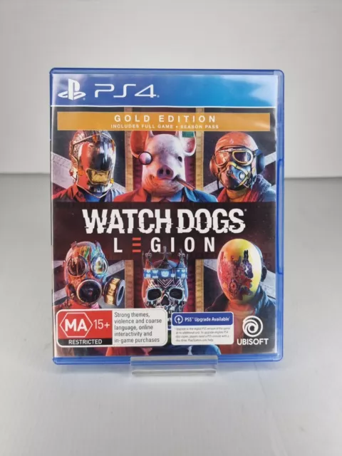Watch Dogs: Legion PlayStation 4 Gold Steelbook Edition with free upgrade  to the digital PS5 version 