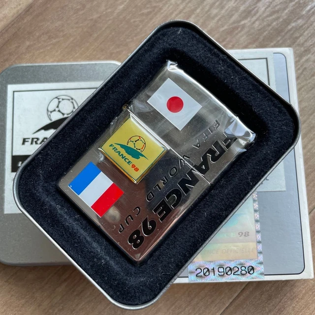 Briquet Zippo Coupe Du Monde France 1998 – Édition Limitée Série N°79 – Rare