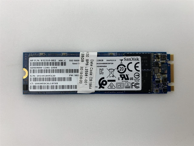 SANDISK SSD X600 M.2 SATA 2280 128GB Solid State Drive 10-Pack