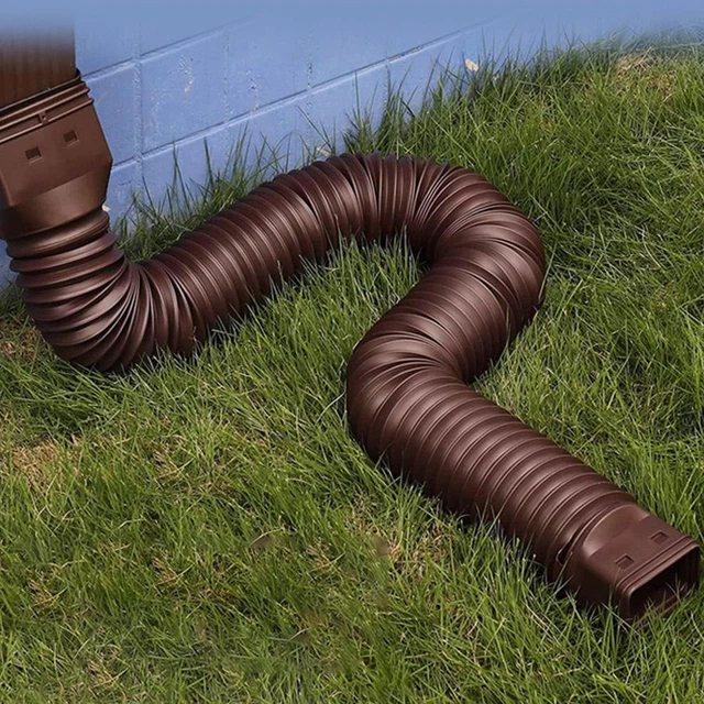 DOWNSPOUT EXTENDER RETRACTABLE Rain Gutter Drainage Pipe Down Spout