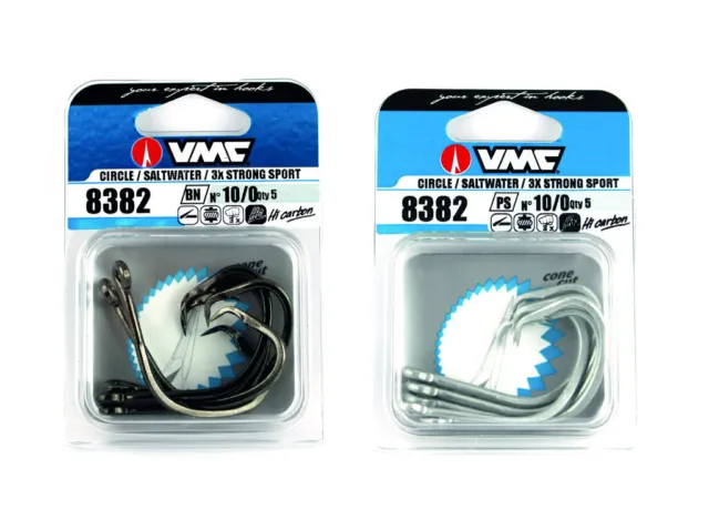 VMC 9171 BN Swash Open Eye Hook for Inline Replacement, Lure or Spinners  2/0-6. £4.99 - PicClick UK