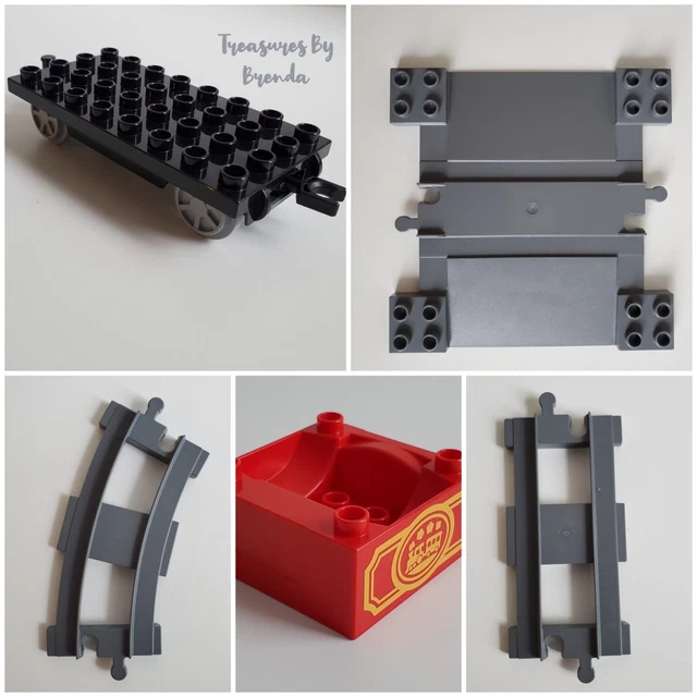 Lego Set Lego Duplo Spare Parts Lot Of 42 Lego DUPLO Train Track