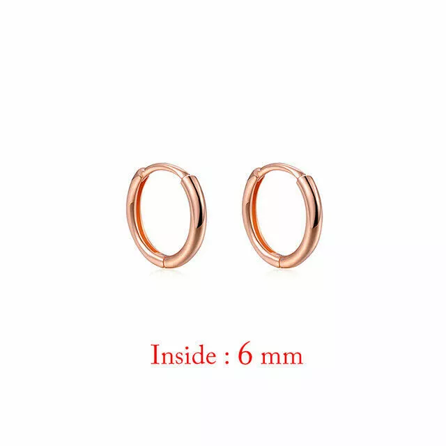 Fashion Huggie Hoop Earrings Women Men Punk Cool Stainless Steel Earrings