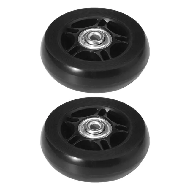 1 Pair Suitcase Wheels Wear Resistant Trolley Case Wheels Repair Tool(40*18mm)