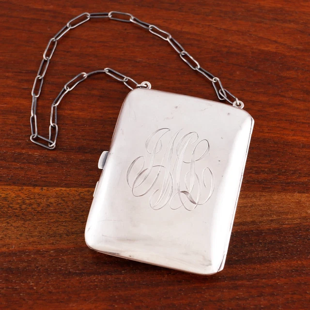 Paquete De Plata Esterlina James Blake Bolso Dorado Refinado 1889-1936 Gml
