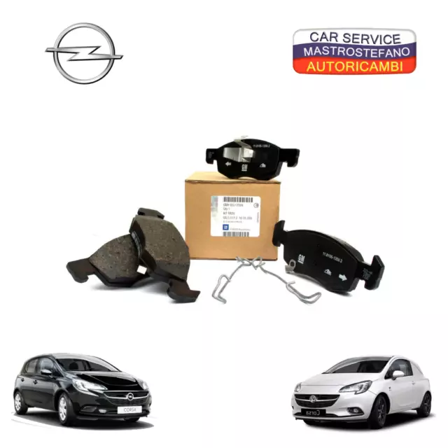 Kit Pastiglie Freno Anteriori Opel Oe 95517028 Corsa E 1.0 1.2 1.3 1.4 Dal 2014