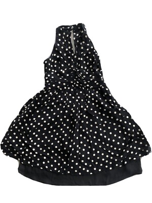 Zara Black and White Polka Dot Dress Size M