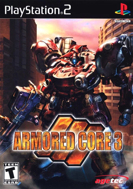 USED PS2 PlayStation 2 Armored Core 3: Silent Line 82070 JAPAN