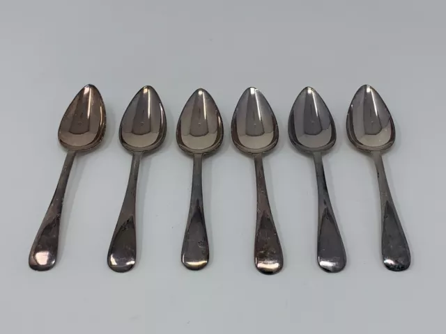 6 Antique EPNS Sheffield England silver plate Spork Spoons Eisenberg Lozano