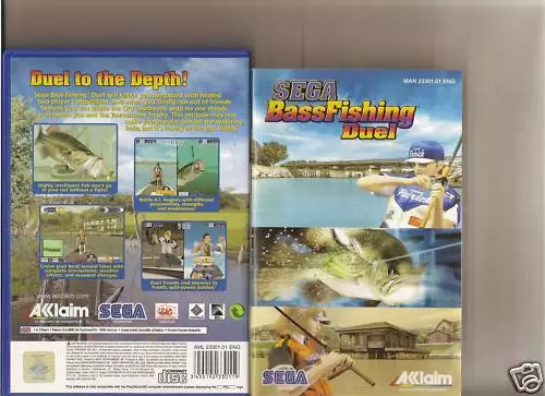 SEGA BASS FISHING DUEL for PLAYSTATION 2 'RARE & HARD TO FIND