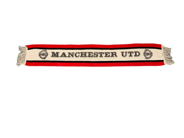 Manchester United Retro Football Scarf - Man Utd