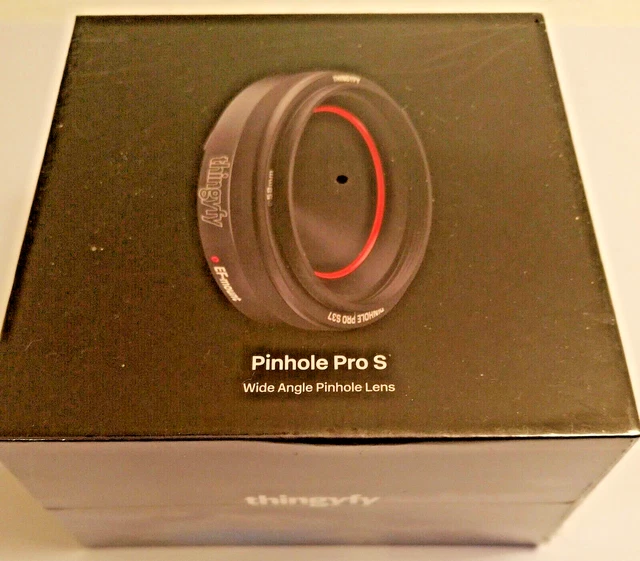 [New & Sealed] Thingify Pinhole Pro-S Wide Angle Pinhole Lens Nikon F Mount