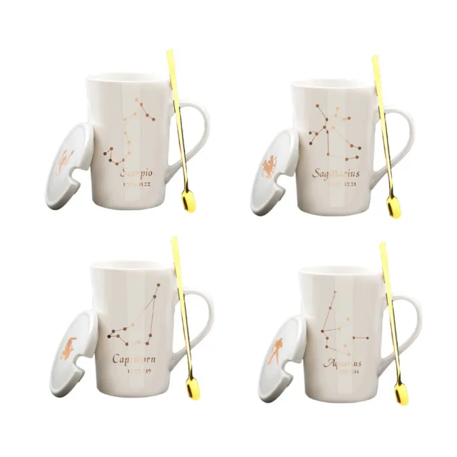 Stylish Ceramic Mug With Constellations Theme Exquisite Appearance