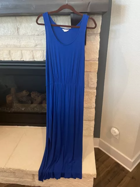 NWOT - Caslon Blue Jersey Knit Sleeveless Maxi Dress - Women's Size M