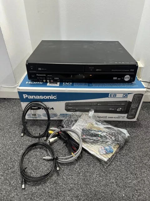 Panasonic DMR-EZ48V DVD/VCR Record HDMI VHS Freeview Combo HDMI COPY VHS TO DVD
