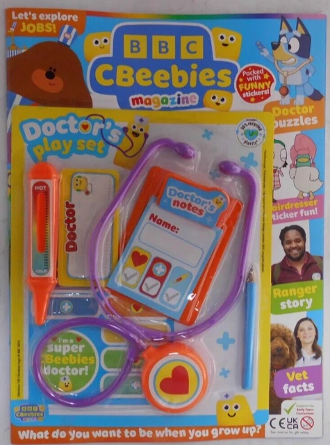BBC CBEEBIES MAGAZINE #633 2024 Bluey Duggee Peter Rabbit + Doctor's ...