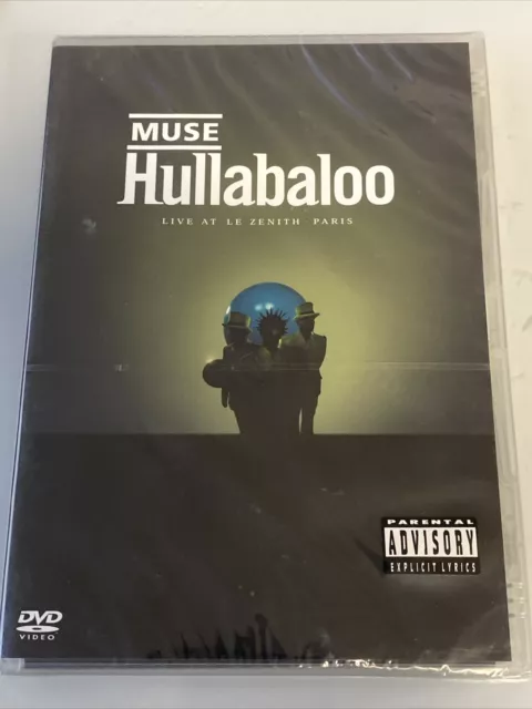 Muse Hullabaloo Double Dvd Live Concert Zenith Paris 2001 Neuf Sous Blister