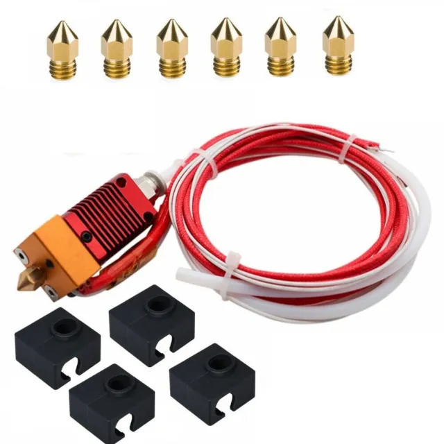 11pcs Extruder Heater Hot End Nozzle Kit For Creality Ender 3 3D Printer Parts