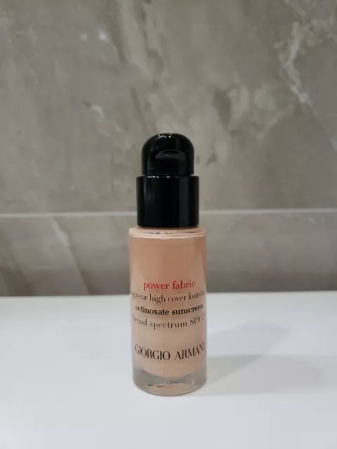 BN Giorgio Armani Power Fabric Long Wear Foundation #4.75 TRAVEL SIZE 18ml.