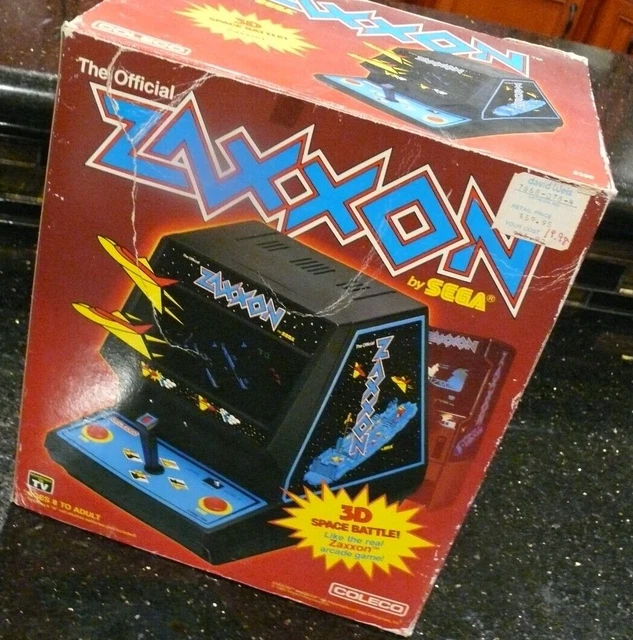 VINTAGE COLECO ZAXXON Handheld Tabletop Electronic Arcade video game