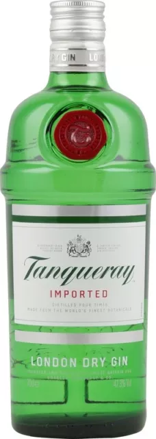 Tanqueray London Dry Gin - 47,3 % Vol. / 0,7 Liter Flasche