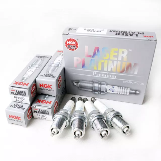 KIT 4 CANDELE Iridium NGK PFR6Q Audi S3 8L A4 B5 A6 TT 8N 1.8 Turbo 20V