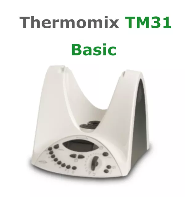 Vorwerk Thermomix TM31 Küchenmaschine Grundgerät ohne Zubehör mit Gewährleistung