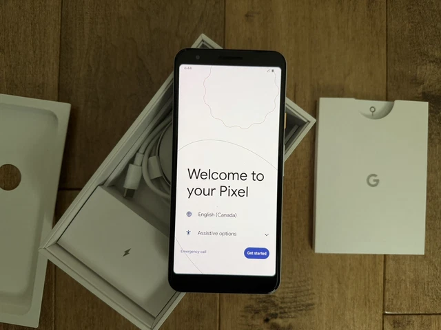 GOOGLE PIXEL 3A - 64GB - Clearly White (Unlocked) (Single