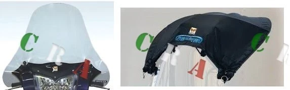 Parabrezza Paravento Per Aprilia Scarabeo 100 2T/4T (1994-2013) - Modello Isotta Con Omologazione E10 + A143 - Foto 8