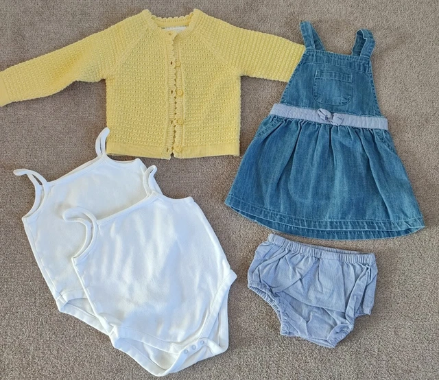 Baby Girl Clothing Bundle Age 9-12 Months