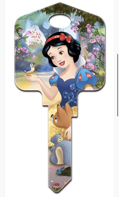 Disney Snow White House Key Blank KW1 KW10