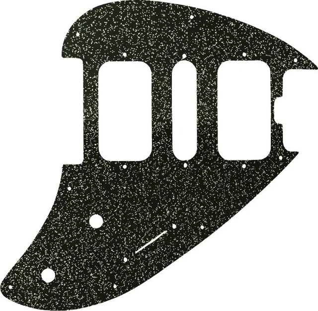 WD Custom Pickguard For Music Man Silhouette #60BS Black Sparkle WD Custom Pickguard For Music Man Silhouette #60BS Black Sparkle
