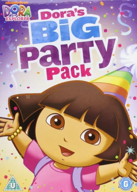 Dora The Explorer: Dora's Big Party Pack (DVD) Marc Weiner Harrison Chad