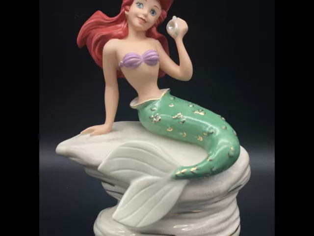 Ariel Little Mermaid Disney Showcase Collection Lenox Figurine with Box & COA