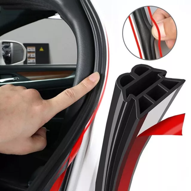 Gomma 3-Layer Auto Porta Guarnizione Strisce Alta Qualità di Tenuta Accessori