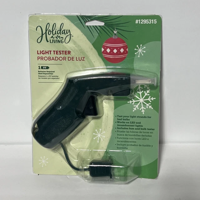 Holiday Living Light Tester for LED & Incandescent Lights All in One Multi Tool